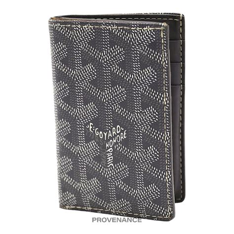 goyard cardholder grey limited edition|GOYARD Goyardine Saint Pierre Card Holder Grey.